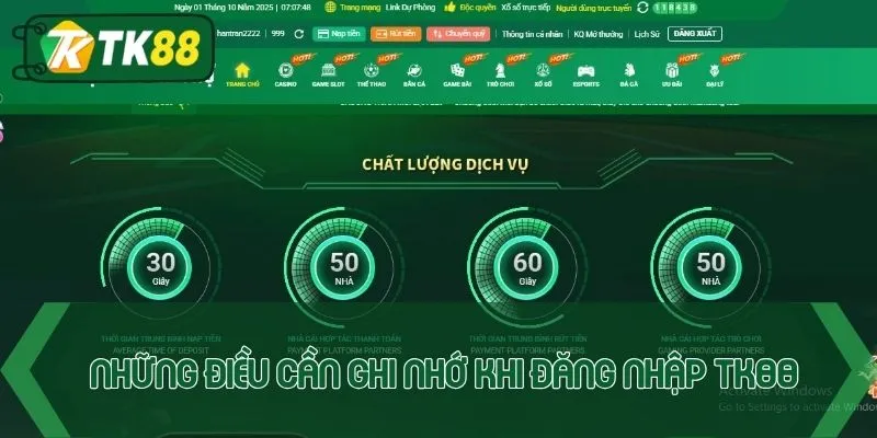 Đăng nhập TK88, nhận khuyến mãi độc quyền cho hội viên