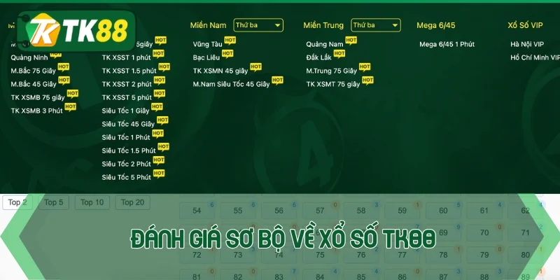 Xổ số TK88 - Bắt cầu chuẩn, nhận thưởng lớn mỗi ngày